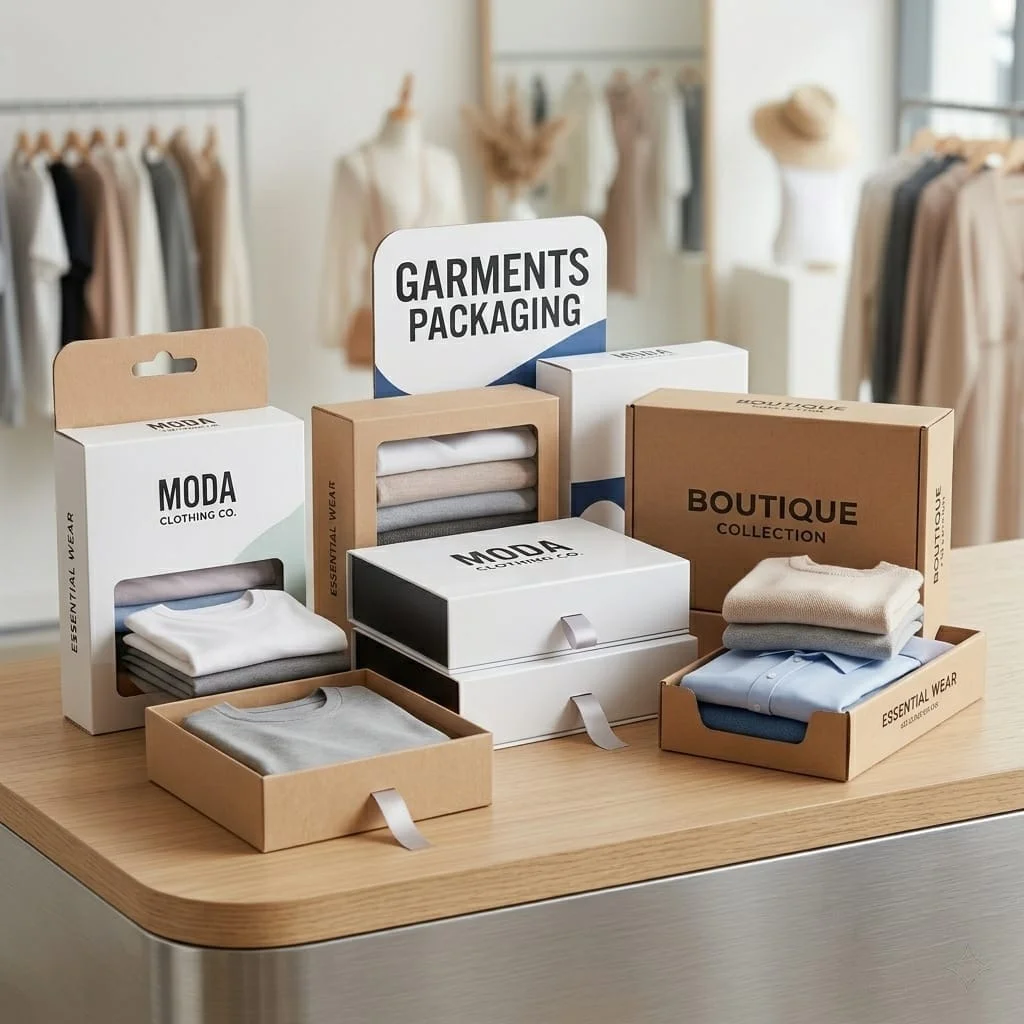 apparel packaging Boxes