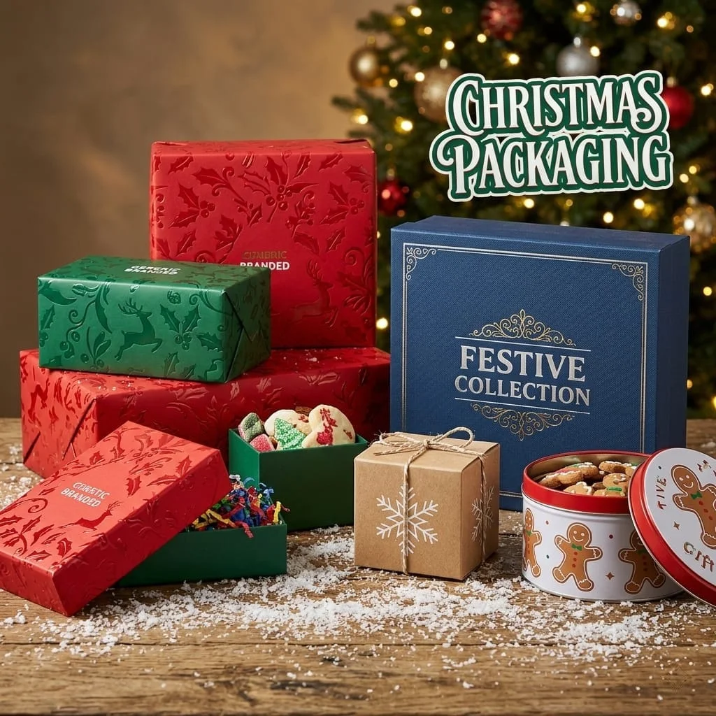 christmas packaging boxes