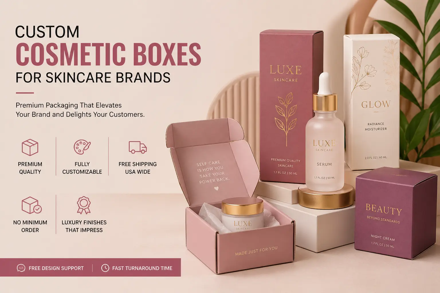 custom cosmetic boxes for skincare brands