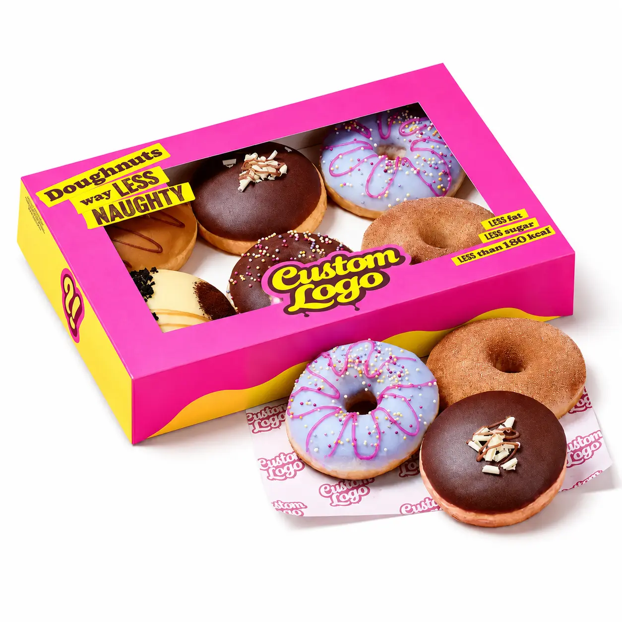 Custom donut boxes