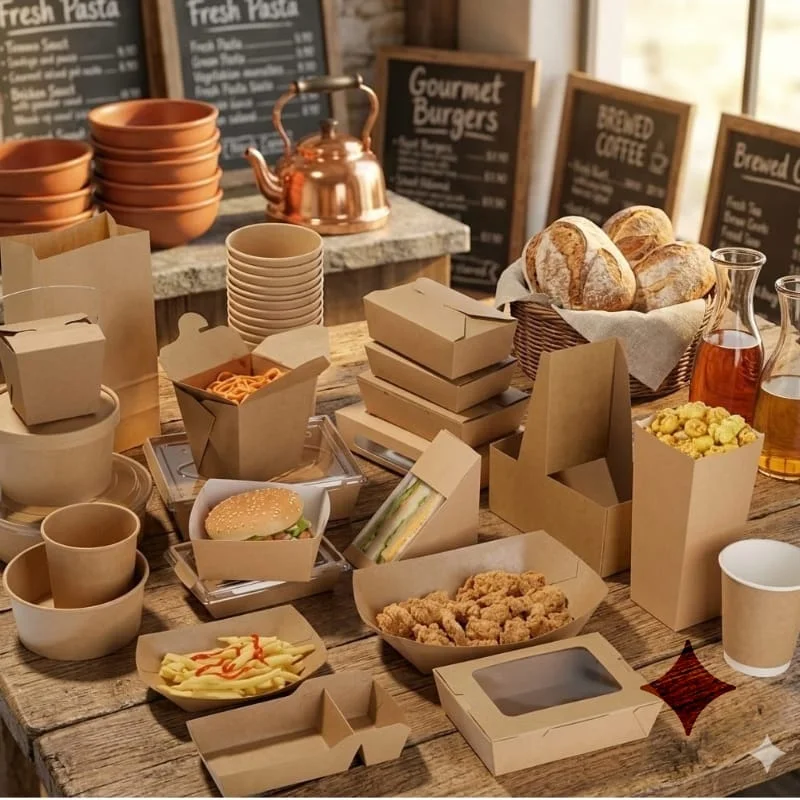Custom food and beverage packaging boxes