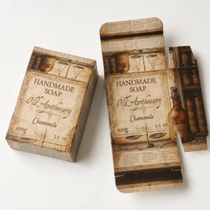 Custom handmade soap boxes wholesale for organic and artisan soap brands in USA