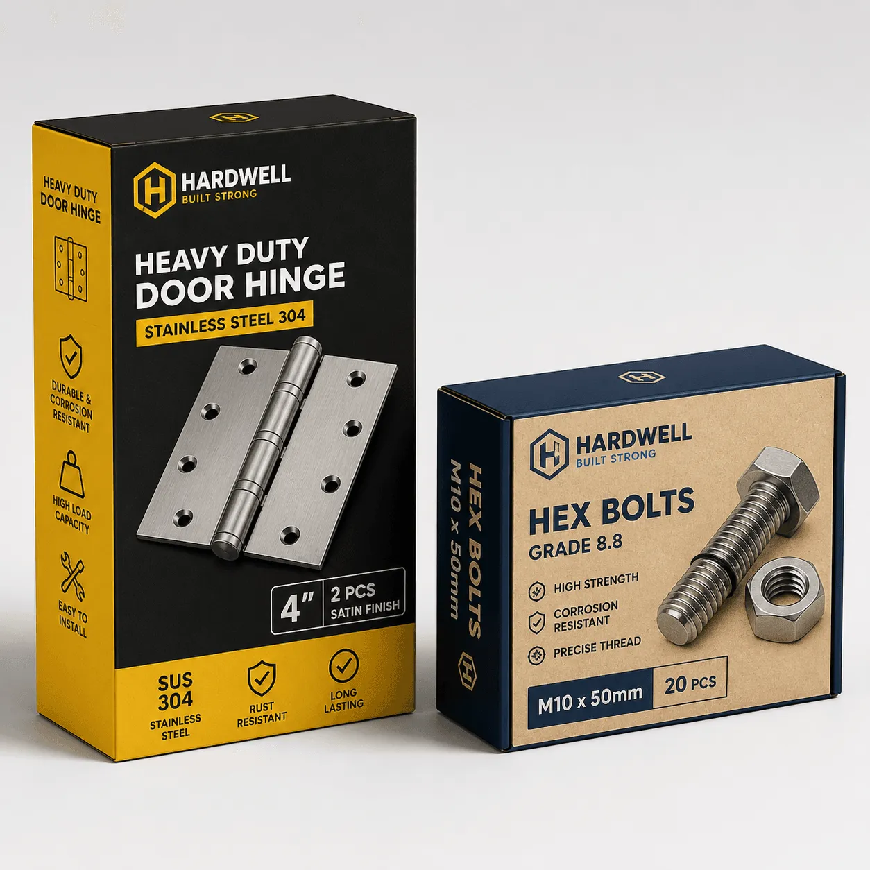 custom industrial hardware packaging boxes