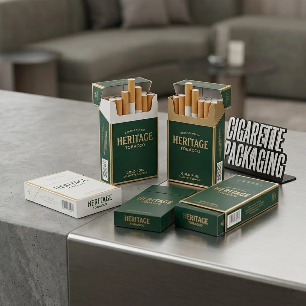 custom cigarette packaging boxes