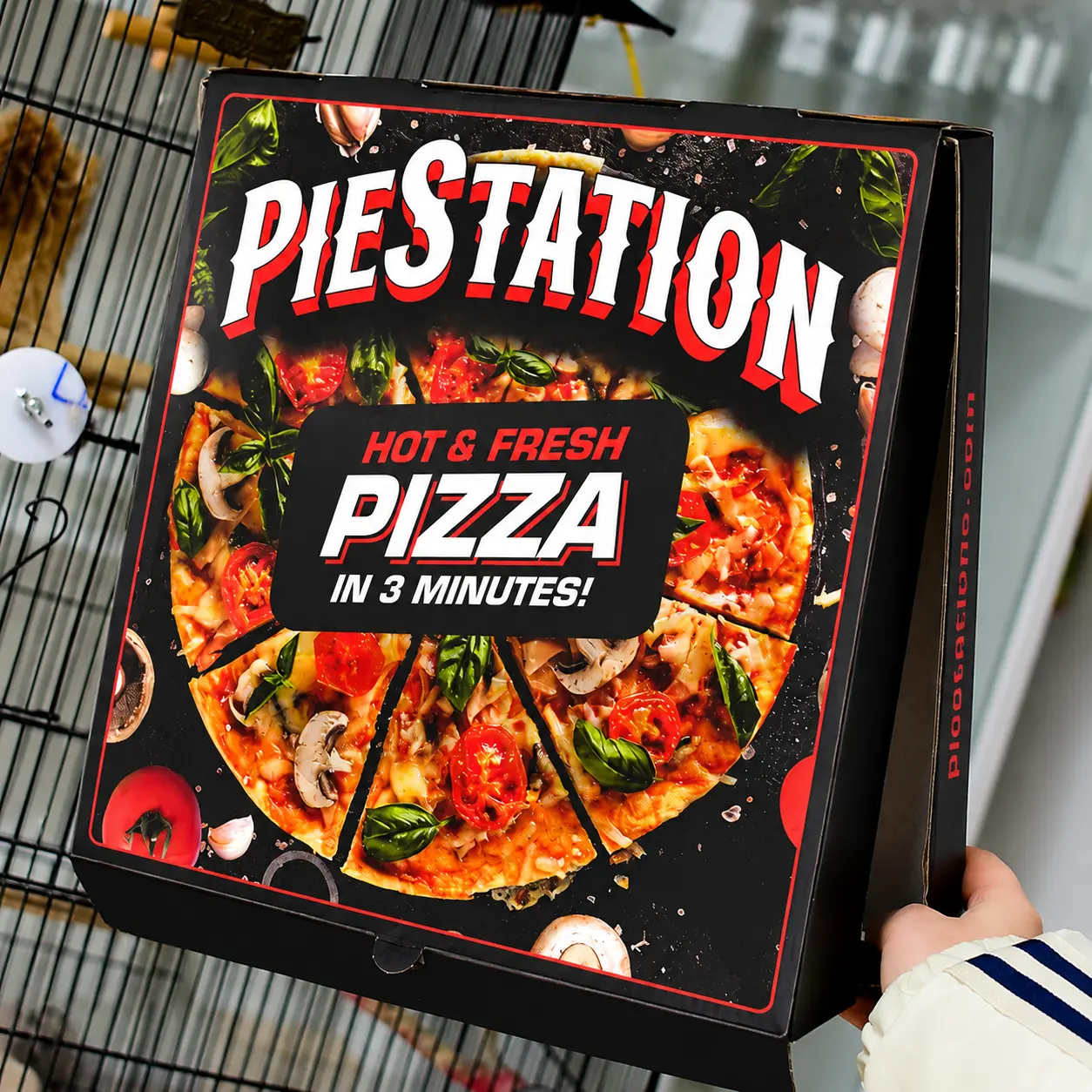custom printed pizza boxes