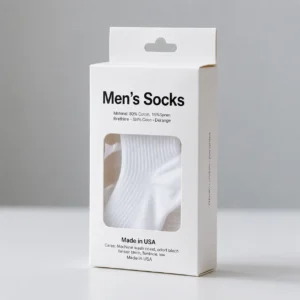 custom socks window boxes wholesale usa