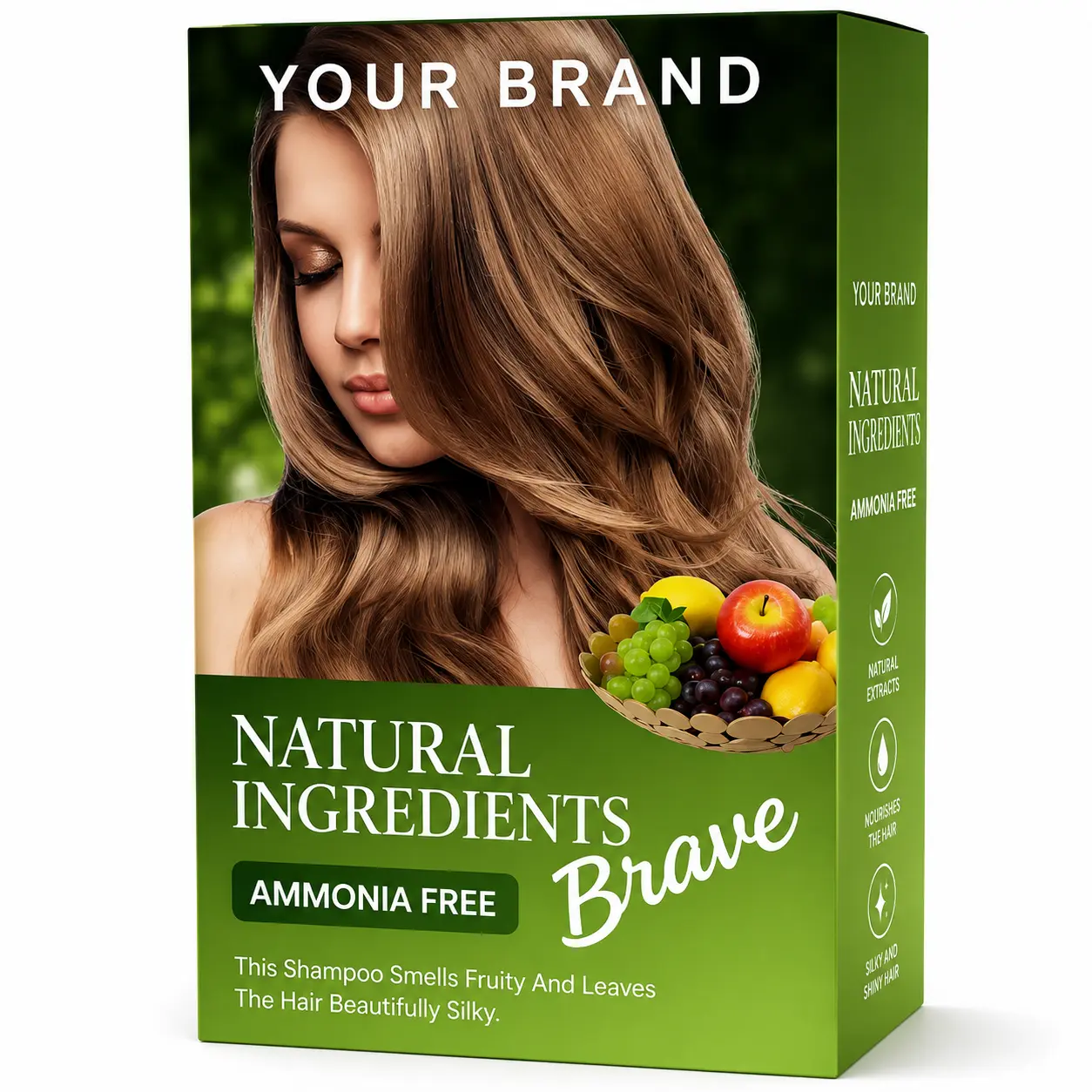 Custom hair color boxes