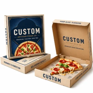 Custom pizza boxes with logo