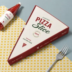 Custom pizza slice boxes