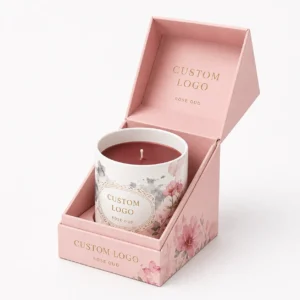 Custom rigid candle boxes