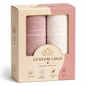 Custom towel boxes