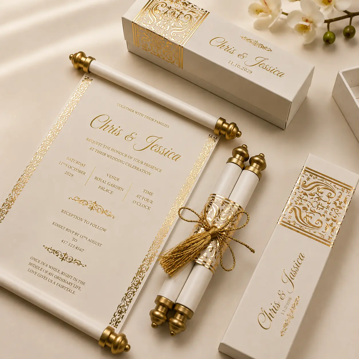 wedding invitation boxes