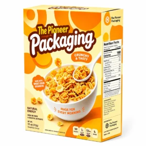 Custom cereal boxes